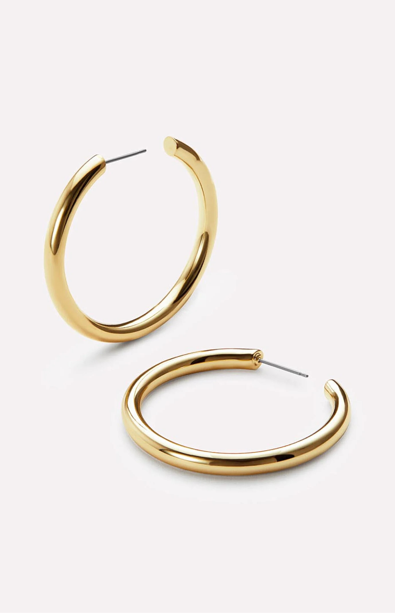 Ana Luisa Tia Medium Gold Hoop Earrings | PacSun