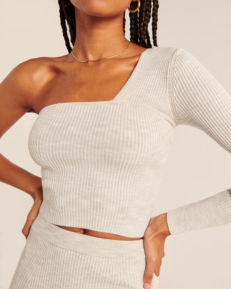 Women's Asymmetrical Slim Sweater | Women's New Arrivals | Abercrombie.com | Abercrombie & Fitch (US)