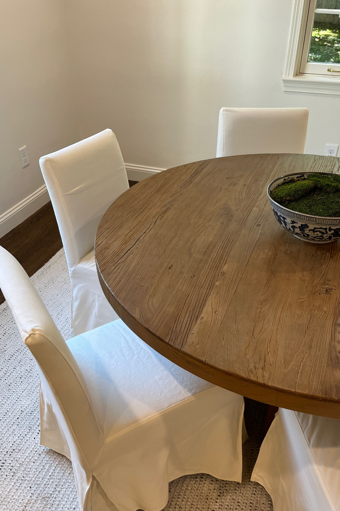 A look at an elevated but cozy dining space in The Manor Cottage 

#LTKHome