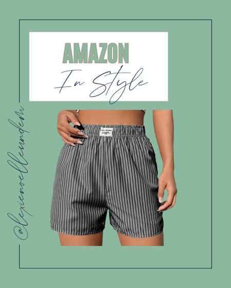 Now in style for the summer are these boxer shorts for women! Pair with your favorite graphic tee or crop top

Trendy style 
Trendy clothing
Y2K style
Amazon 

#LTKplussize #LTKfindsunder50 #LTKstyletip