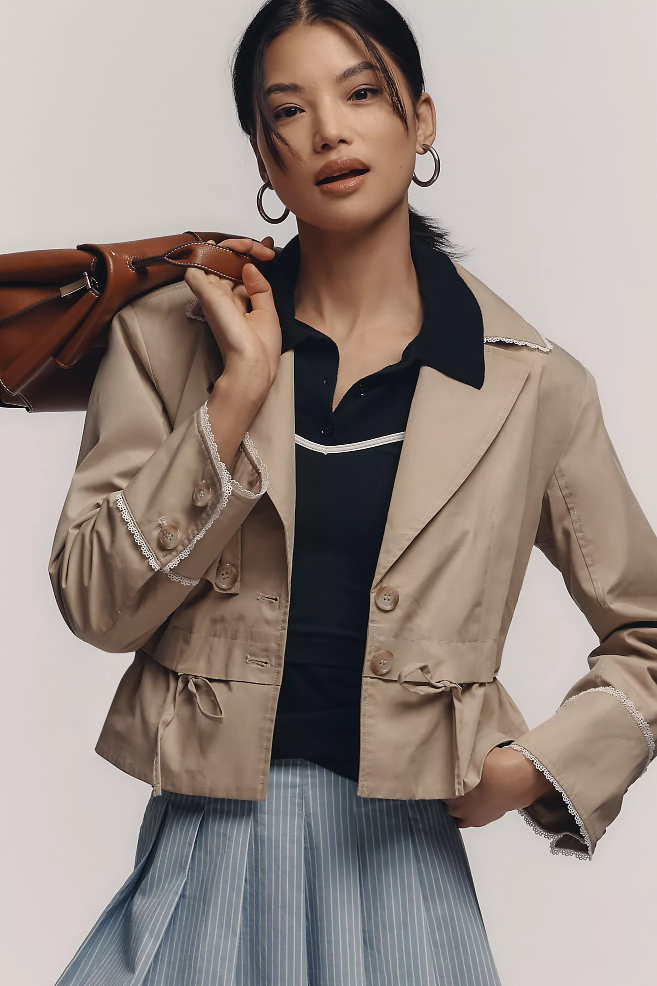 Sam Edelman Gina Convertible Trench Jacket | Anthropologie (US)