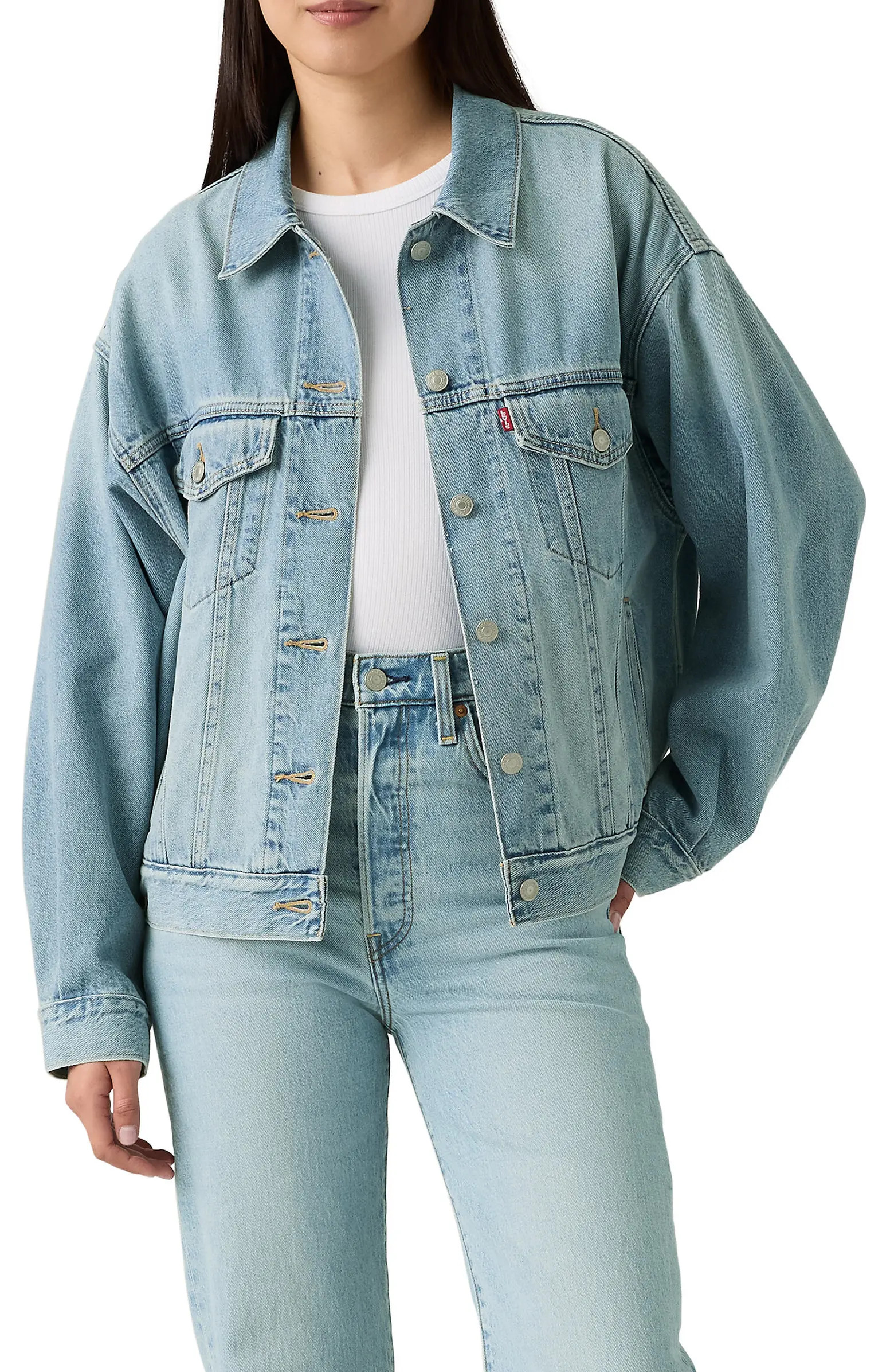 '90s Denim Trucker Jacket | Nordstrom