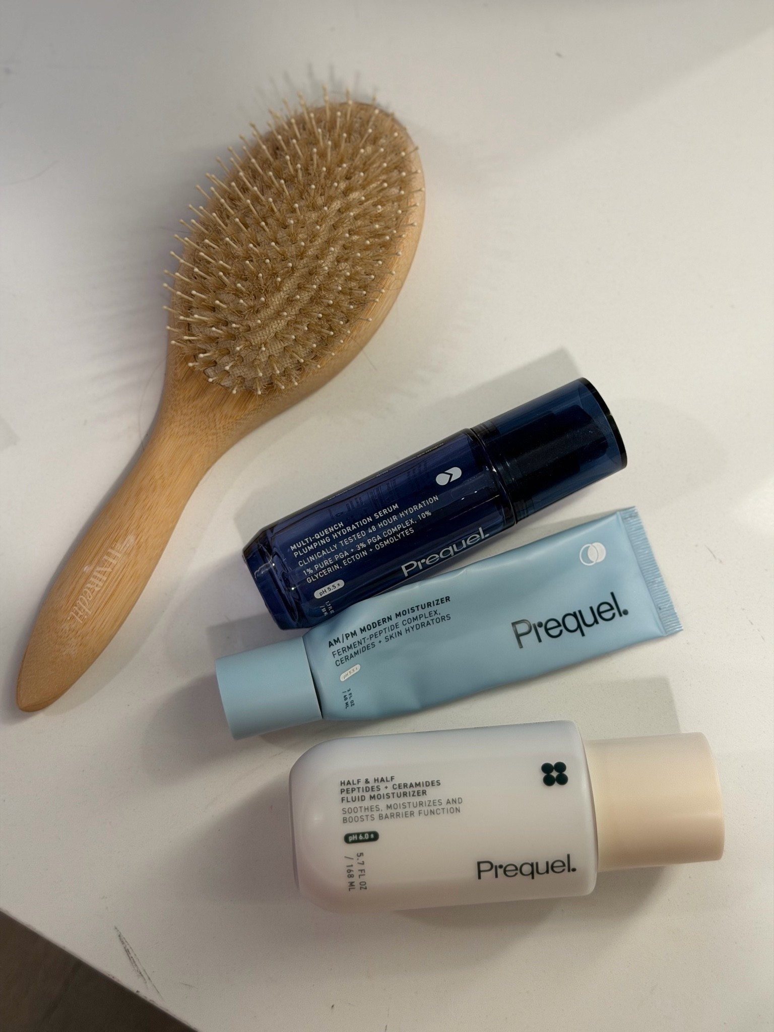 Travel skincare necessities- I get so dang dry anytime I travel, this is saving me 

@Prequel Skin