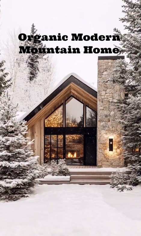 Organic Modern Mountain Home.

Tour: https://www.homebunch.com/organic-modern-christmas/
Renderings/Design: @rangerhome_nw 

#LTKHome #LTKOver40 #LTKSaleAlert