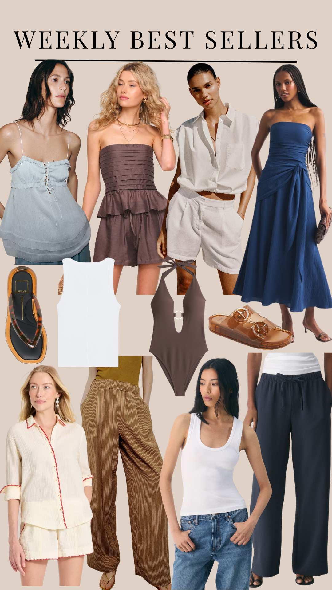 This week’s best sellers are all about effortless summer style! 💛 Sharing most loved pieces form this past week. 

 #LTKootd #LTKSeasonal #LTKSwim