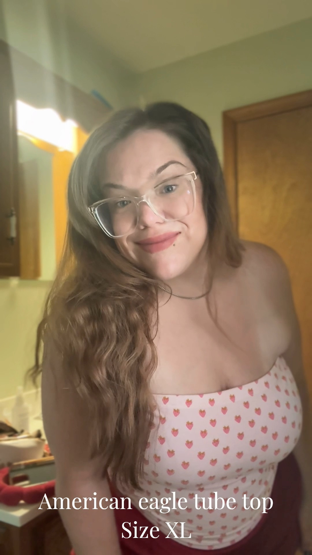 I am OBSESSED WITH THIS TUPE TOP lol need I say more!!! And supports the girls!!! 

#americaneagle #summerootd

#LTKootd #LTKSaleAlert #LTKMidsize