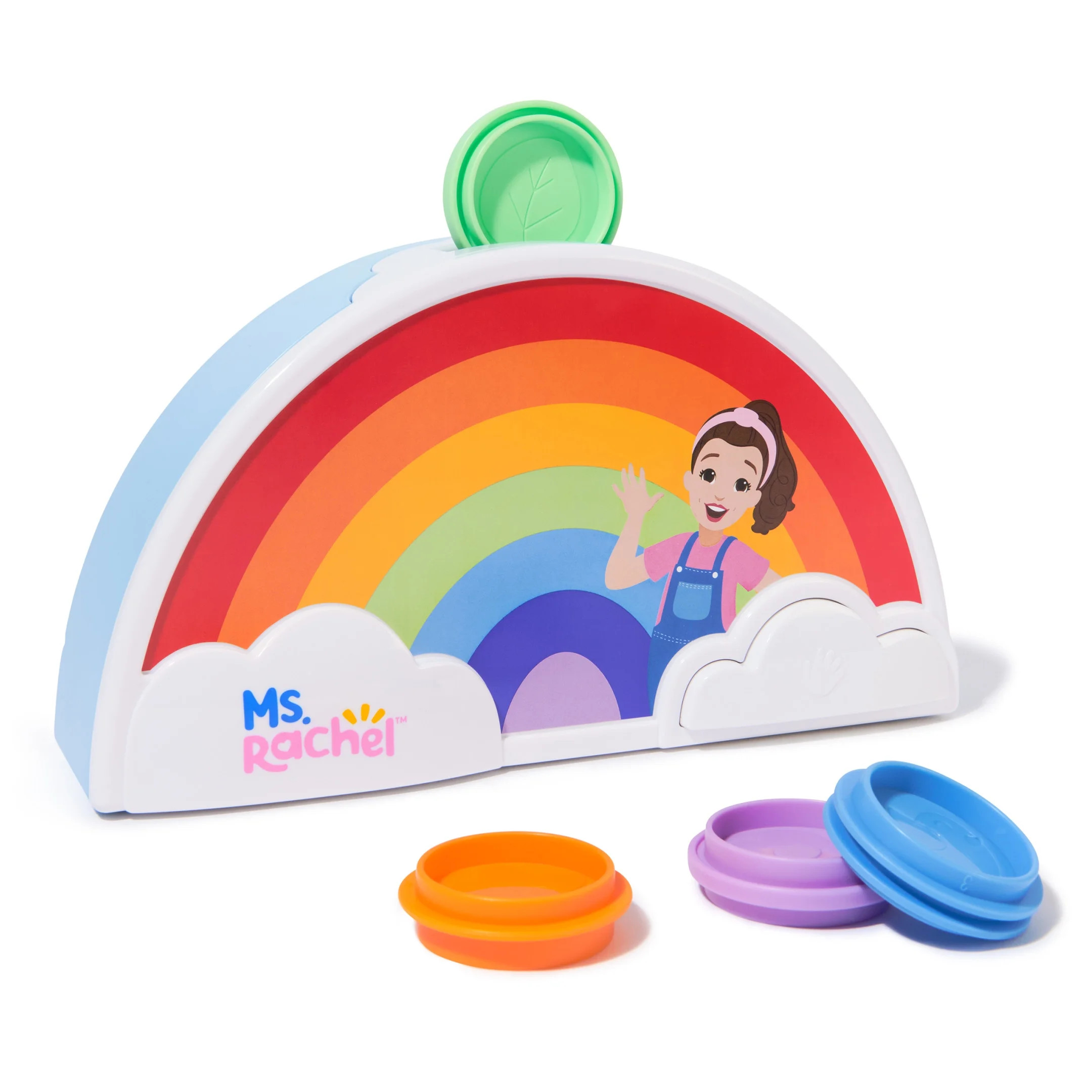 Ms. Rachel Electronic Rainbow Color Sorter with Lights, Music & Sounds, 7 Colors, For Kids Ages 1... | Walmart (US)
