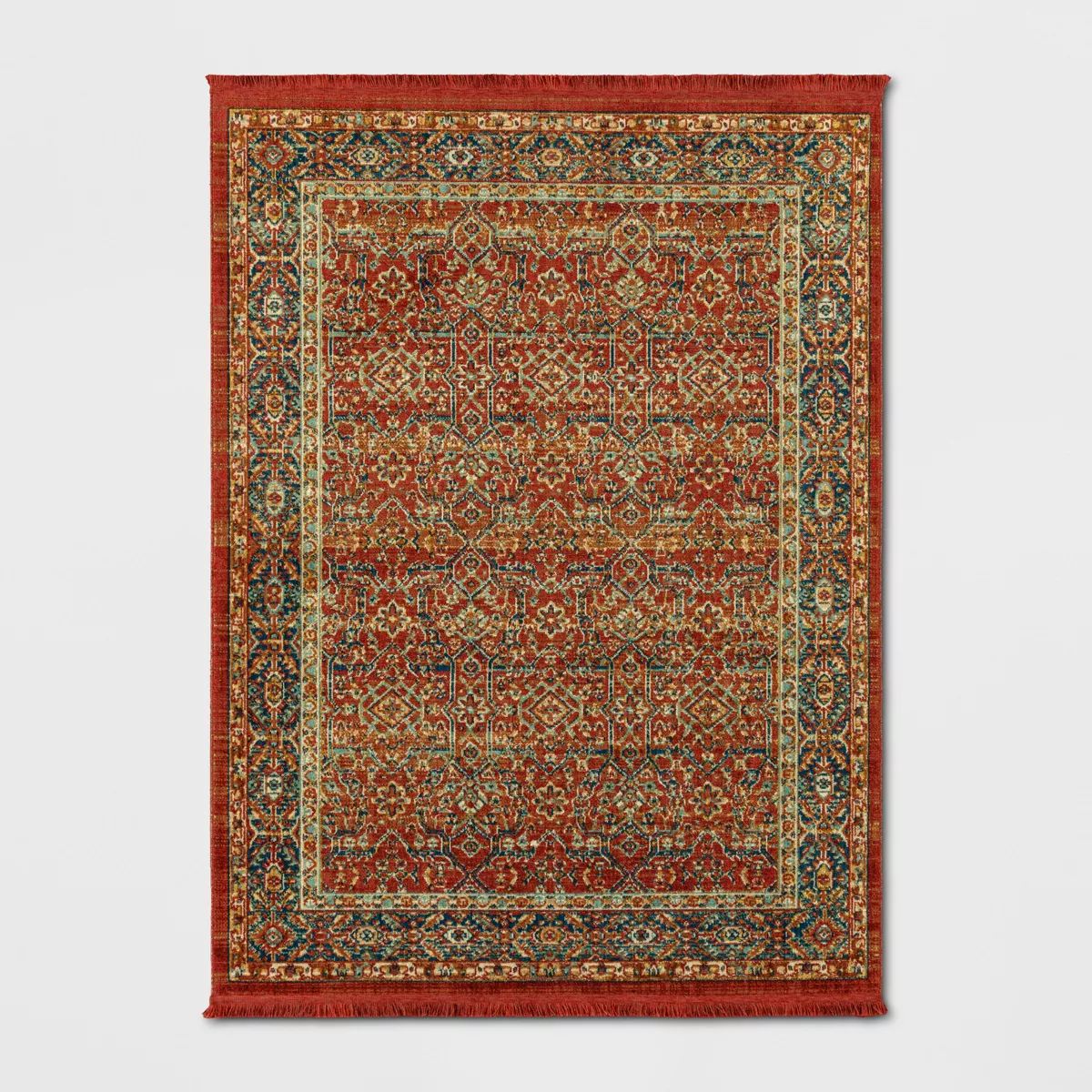 Damask Woven Persian with Fringe Rug - Threshold™ | Target