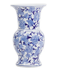 14.25in Porcelain Dynasty Temple Urn | Marshalls