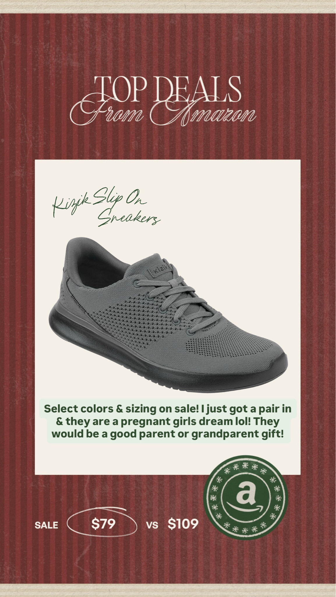 Slip on sneakers!!! Would be a great gift 

#LTKSaleAlert #LTKCyberWeek #LTKGiftGuide