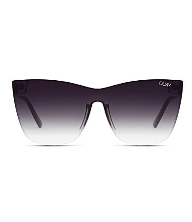 QUAY Women's Come Thru Cat Eye Sunglasses - Black Fade | Dillard's