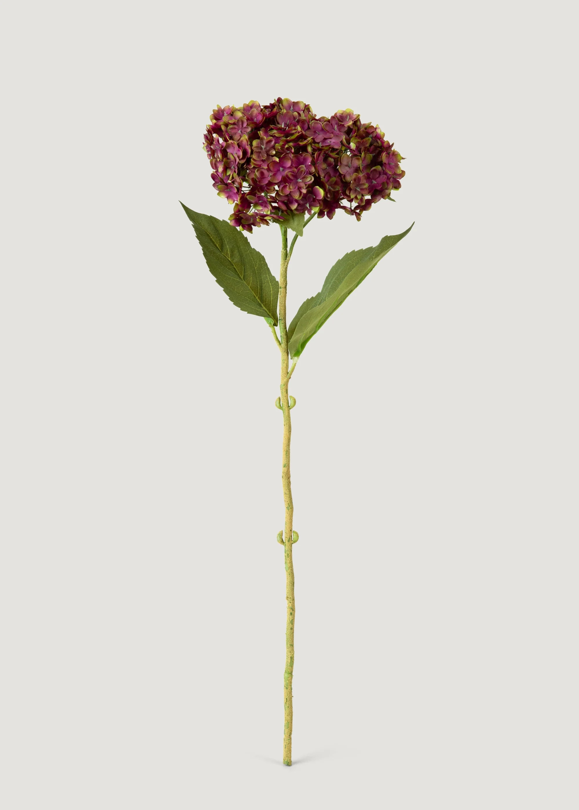Purple Faux Hydrangea Flower | Artificial Botanicals at Afloral | Afloral