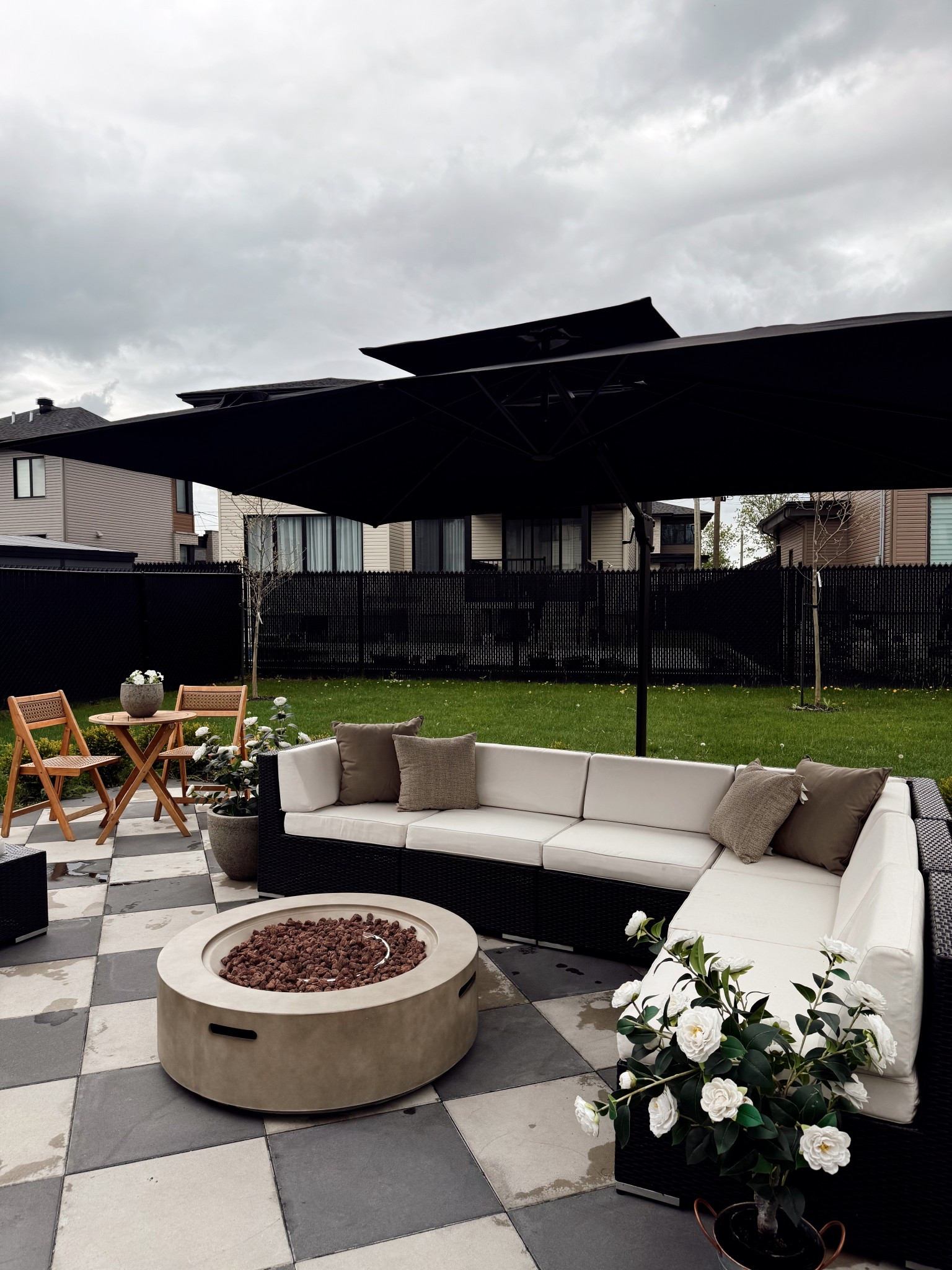 backyard transformation on a budget 😍  #WayfairCanada #WayfairCAHome #WayfairCAPartner #ad @wayfaircanada