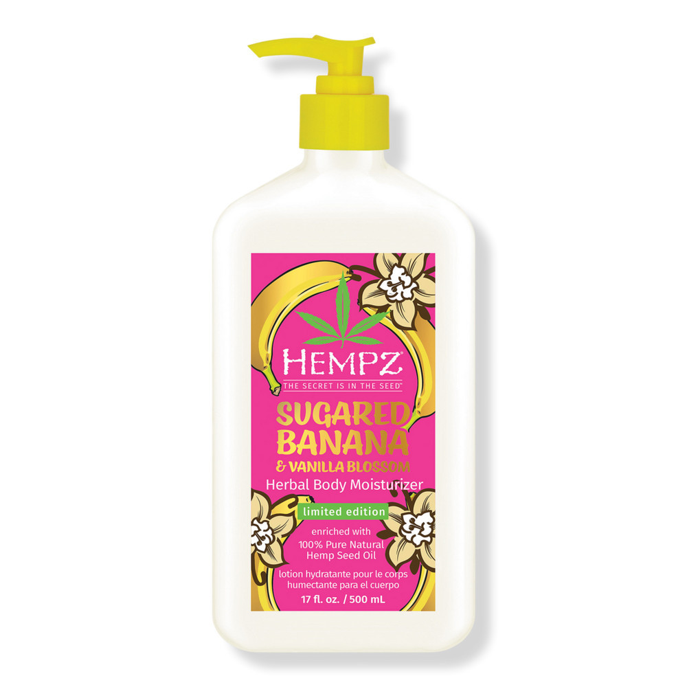 Hempz Sugared Banana & Vanilla Blossom Herbal Body Moisturizer - 17.0 oz | Ulta