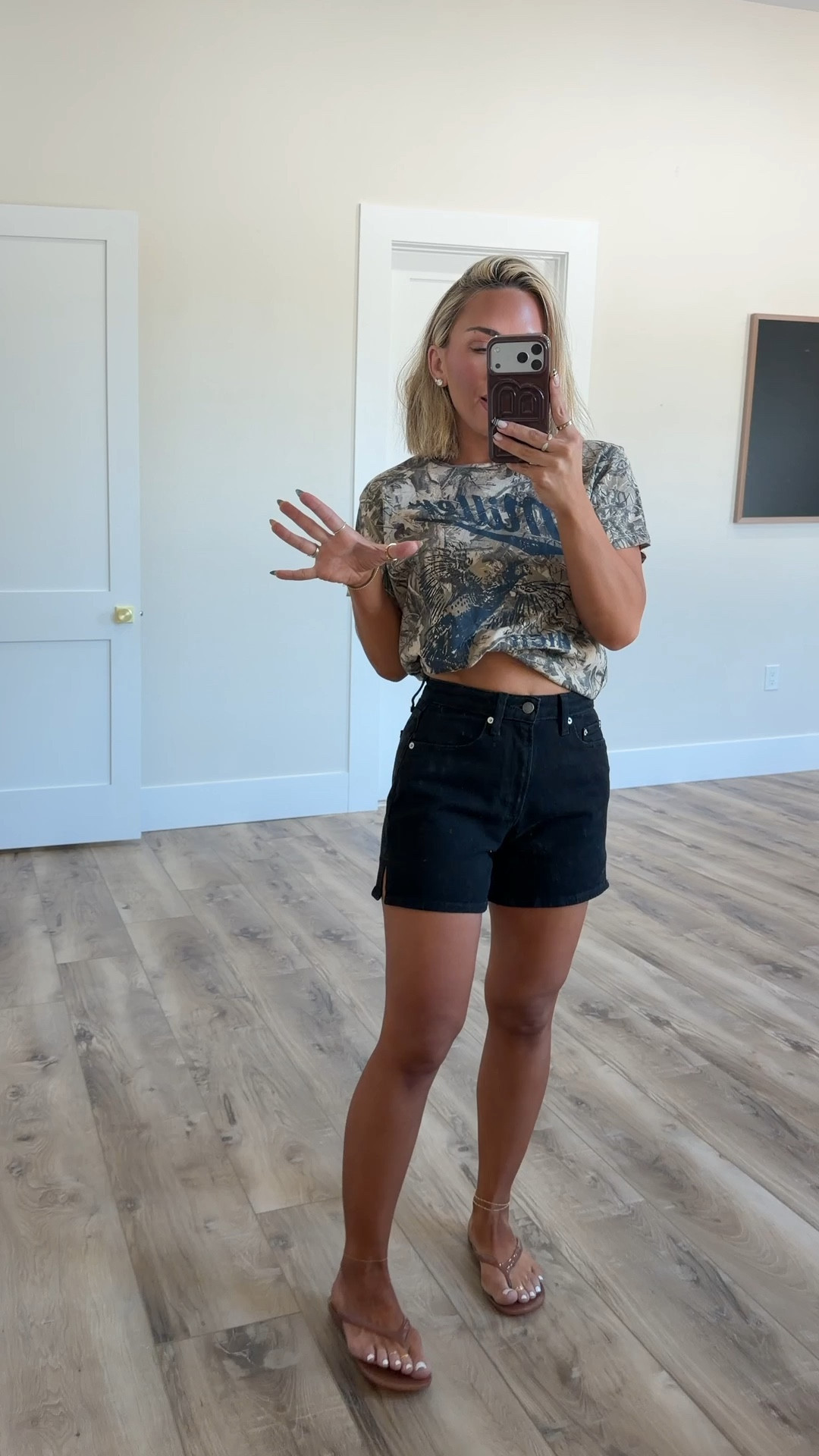 Target outfits.  Shorts on sale under $20 size zero and tshirt is $12 size medium 

#LTKdayinmylife #LTKgrwm #LTKootd