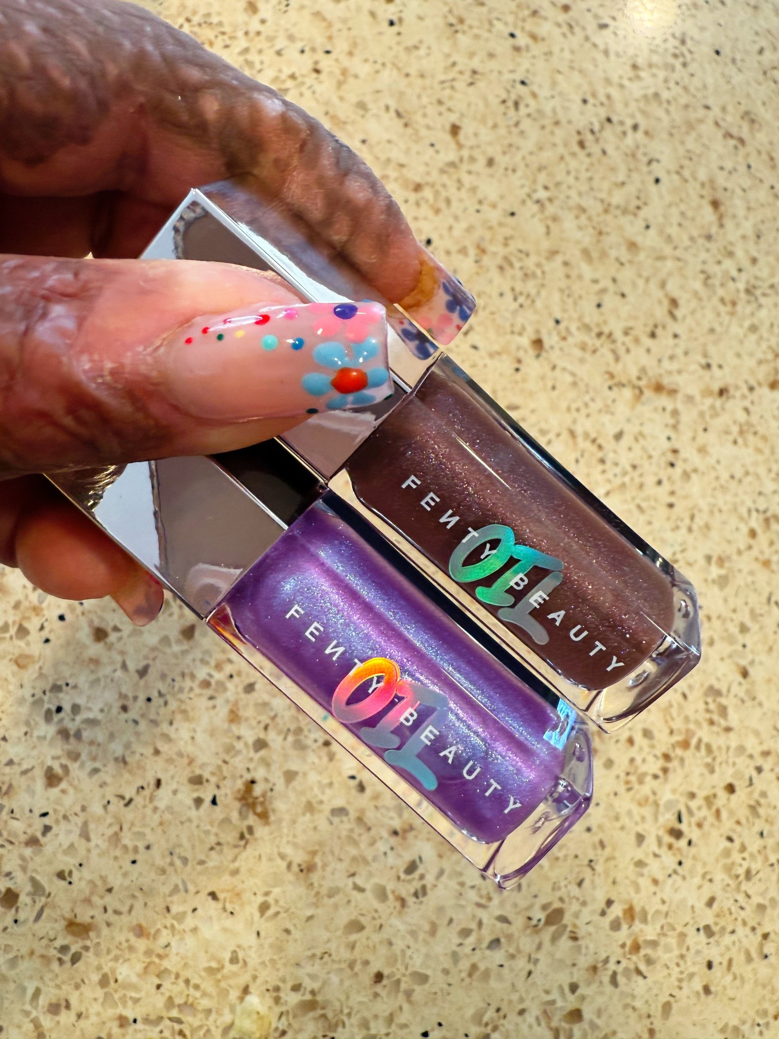 Fenty Beauty Gloss Bomb Oil Luminizing Lip Oil ‘n Gloss in MISS JELLYFISH & ROSE AMBER✨

These are deeply nourishing with a high gloss and shimmer.

EVERYTHING is on sale at Sephora until April 14th!

lipgloss, lip oil, what color does Rihanna wear, lip combo

#LTKSaleAlert #LTKBeauty #LTKOver40