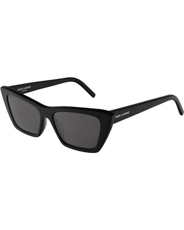 Saint Laurent Women's Narrow Cat Eye Sunglasses | Amazon (US)