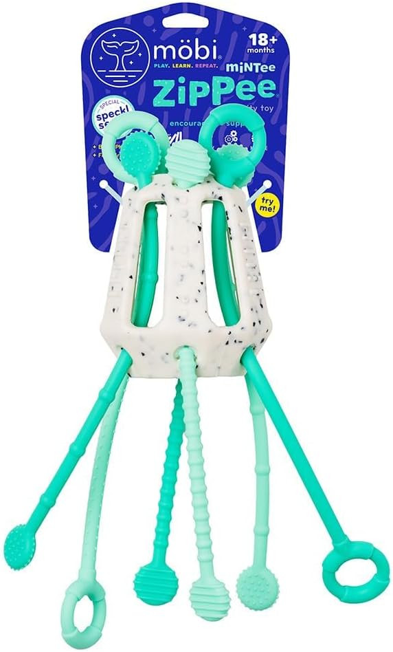 Mobi Zippee Activity Toy - Sensory Activities for Toddlers and Kids, BPA-Free and Food Grade Sili... | Amazon (US)