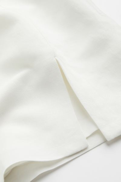 Short Linen-blend Skirt | H&M (US + CA)