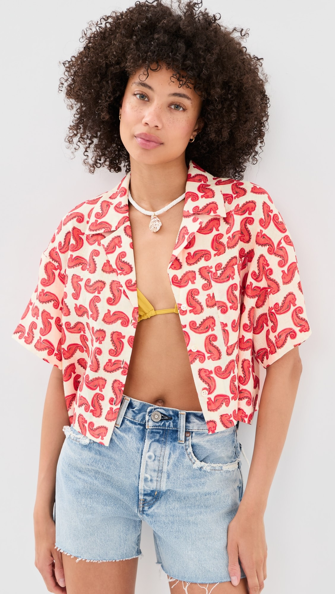 STAUD Daya Linen Top | Shopbop | Shopbop