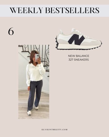 Last week’s #6 bestseller are these New Balance 327 sneakers.

Fashion sneakers, casual sneakers, fashion over 40, ootd, spring outfit, summer outfit, athleisure 

#LTKFitness #LTKShoeCrush #LTKFindsUnder100