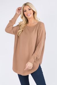 Boatneck Tunic Sweater (4 Colors) | Gunny Sack and Co