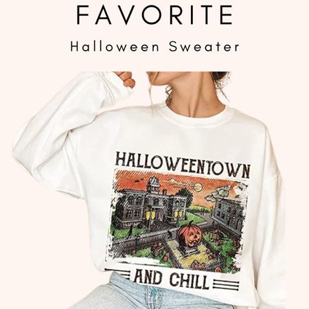 The best Halloween sweater! Under $50 amazon fashion find! 
.
.
.
Halloweentown - amazon sweater - Halloween sweater - amazon finds - womens sweaters - graphic sweater 

#LTKunder50 #LTKunder100 #LTKSeasonal