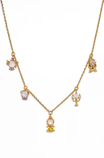 x Disney Beauty and the Beast Charm Necklace | Nordstrom