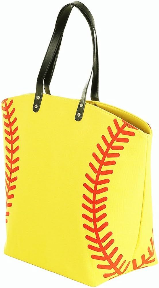 Large Baseball Tote Bag Sports Prints Utility Tote Beach Bag Travel Bag | Amazon (US)