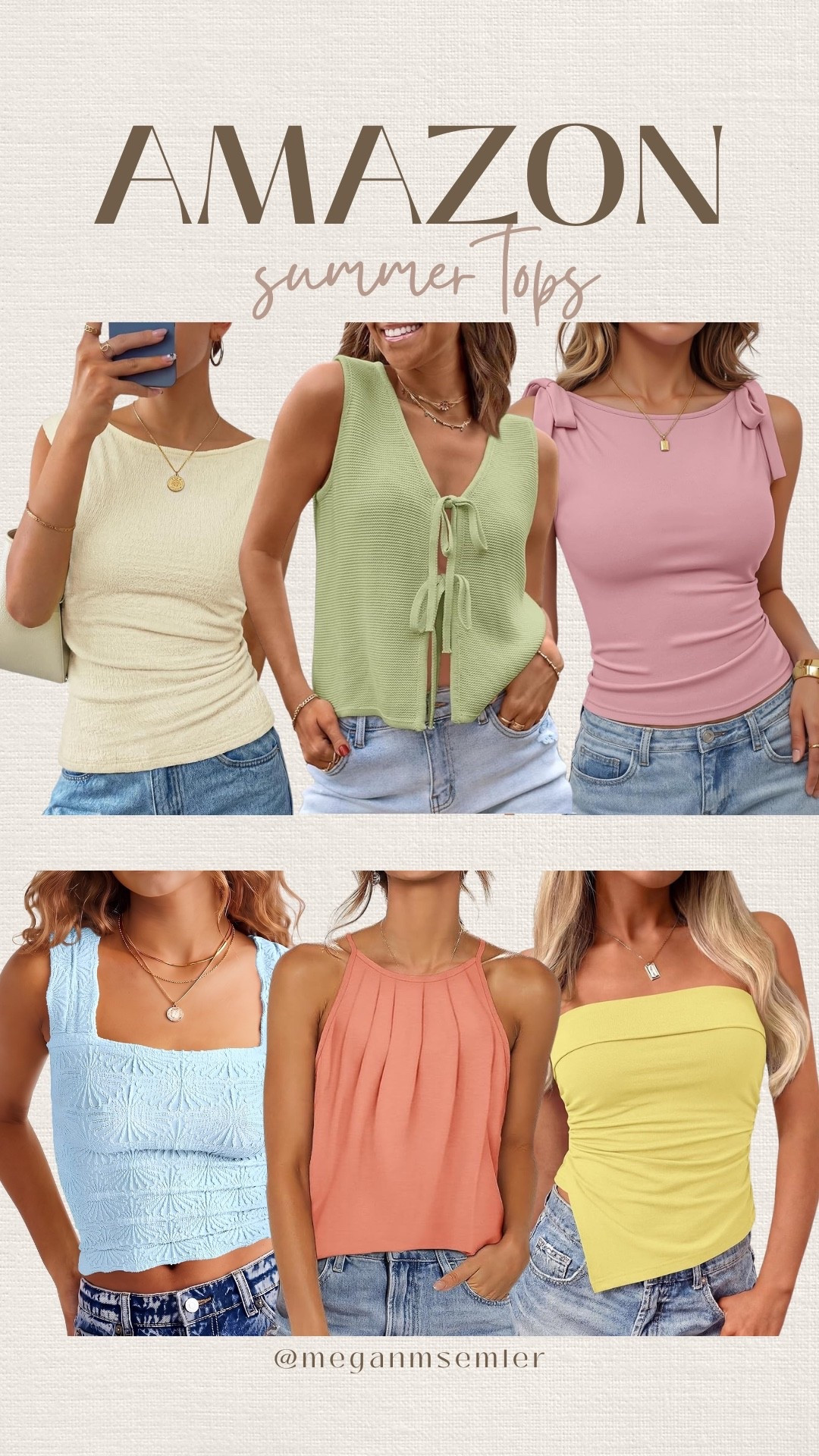 Amazon summer tops

#LTKgrwm #LTKootd #LTKSeasonal