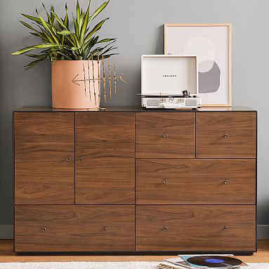 Ezra 5-Drawer Wide Dresser | Pottery Barn Teen | Pottery Barn Teen