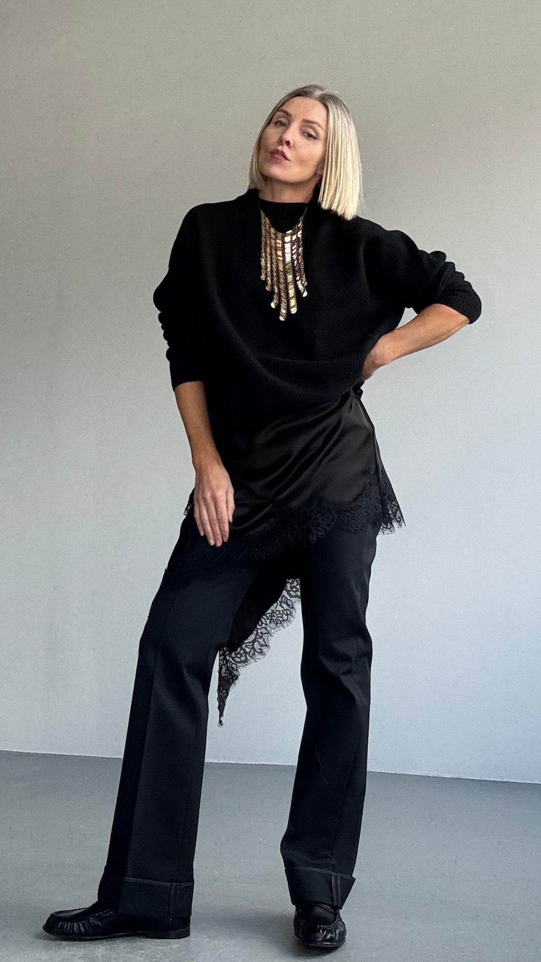 That viral lace-trim dress styled for fall

#LTKStyleTip #LTKNYFW #LTKOver40
