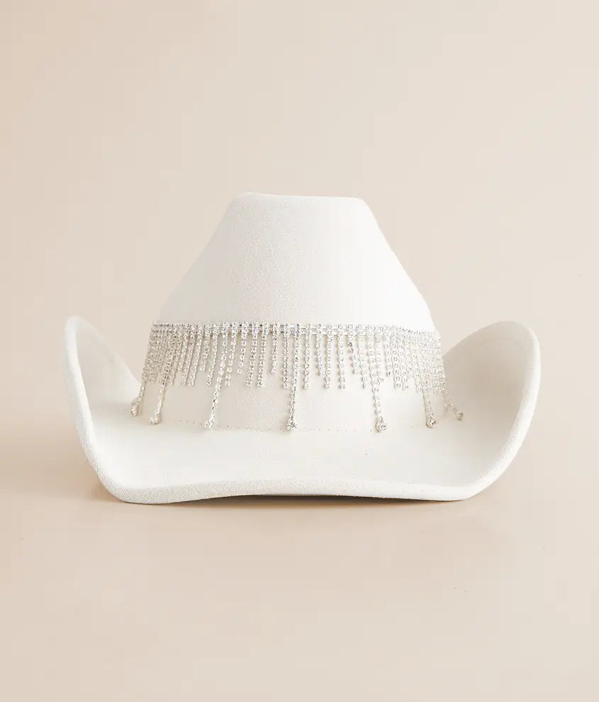 Rhinestone Fringe Cowboy Hat | Buckle