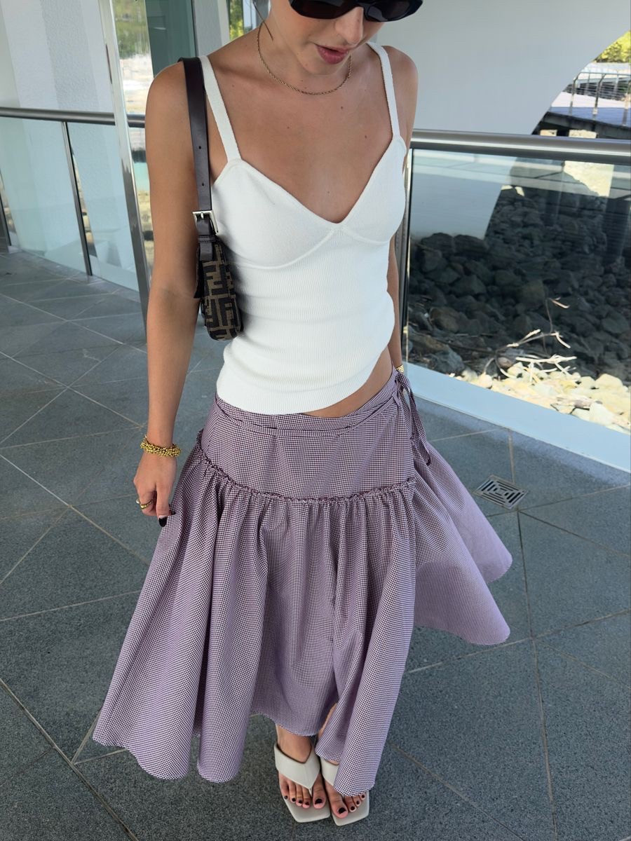 ✨ Looking for the perfect *spring outfit ideas*? Check out this chic *midi skirt outfit*, perfect for *Easter*, *summer*, or your next *Thailand* getaway! Inspired by *White Lotus fashion*, this *maxi skirt* and *flip flop outfit* combo is effortless yet stylish for any occasion. ✨ Pair it with fresh *spring hairstyle ideas* to complete your *It girl fashion* look. Whether you're planning your *summer vacation outfits* or updating your wardrobe with *Mode Mischief skirt outfits*, this is the must-have *midi skirt* for the season! 🌸 #SpringOutfit #MidiSkirt #SummerFashion #EasterOutfit #ThailandOutfit #WhiteLotusFashion #MaxiSkirt #FlipFlopOutfits #ItGirlFashion #ModeMischiefStyle #FashionInspo

#LTKFestival #LTKSaleAlert #LTKStyleTip