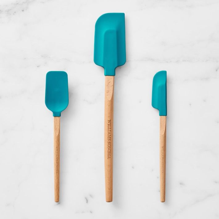 Williams Sonoma Enamel Blue Silicone Spatula | Williams-Sonoma