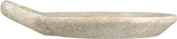 Creative Co-Op Hand-Carved Marble Handle, Beige Dish, 6" | Amazon (US)