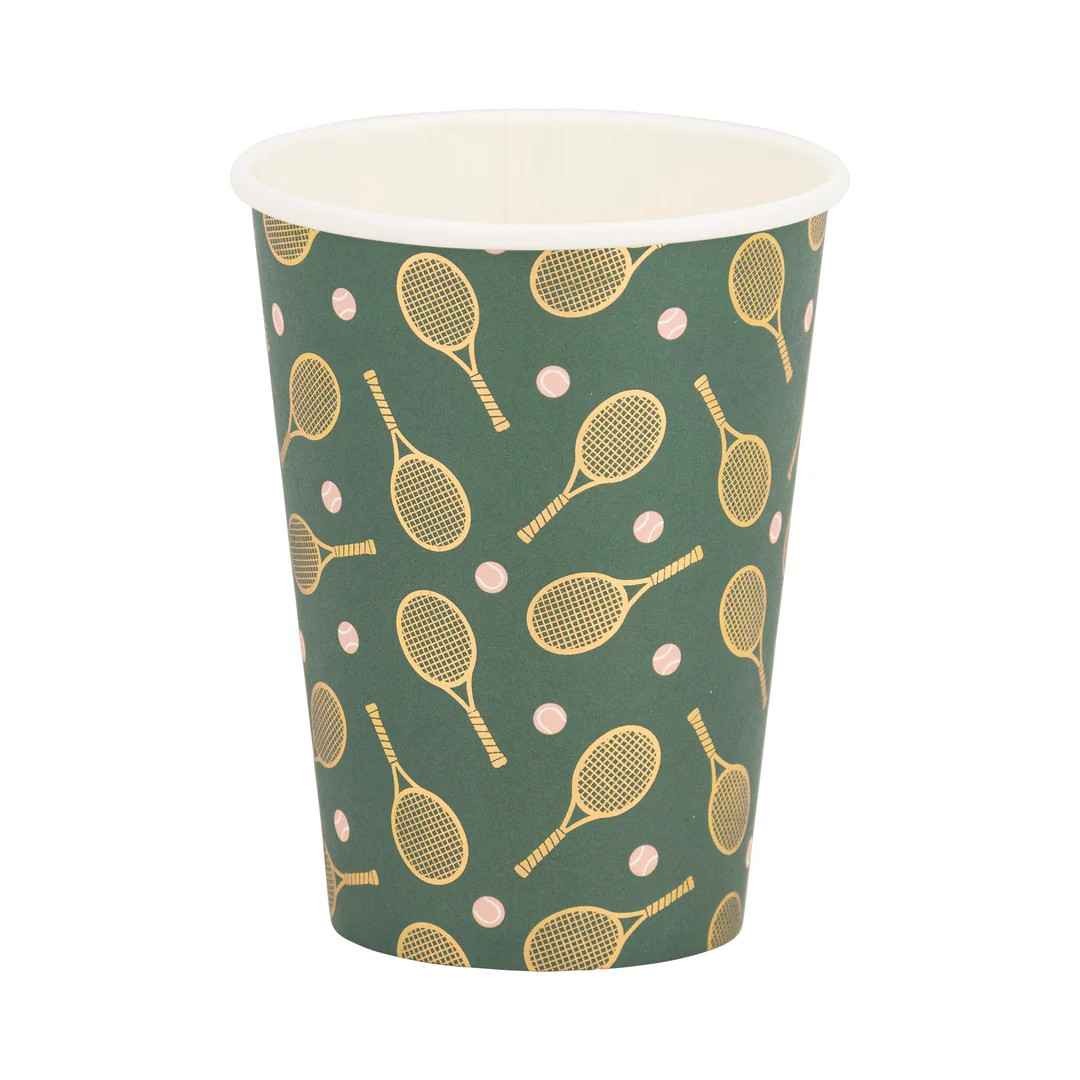 Racket Paper Cups | My Mind's Eye