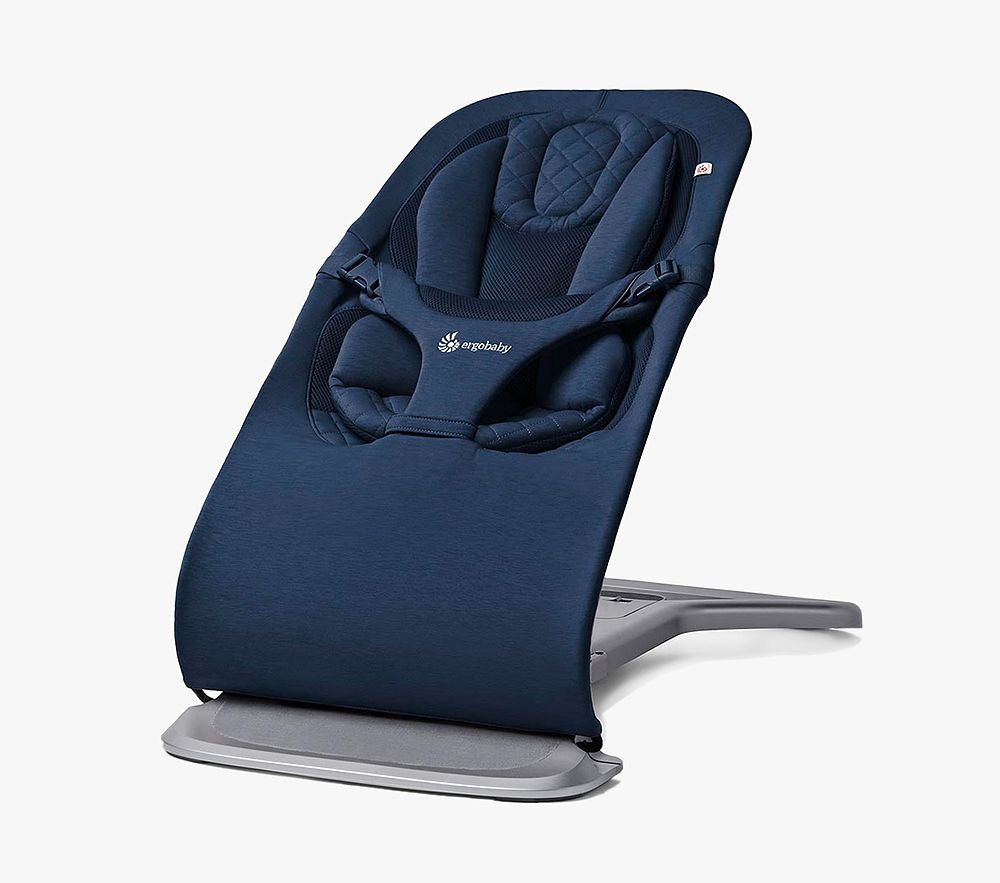 Ergobaby(TM) Evolve 3 in 1 Bouncer, Midnight Blue | Pottery Barn Kids