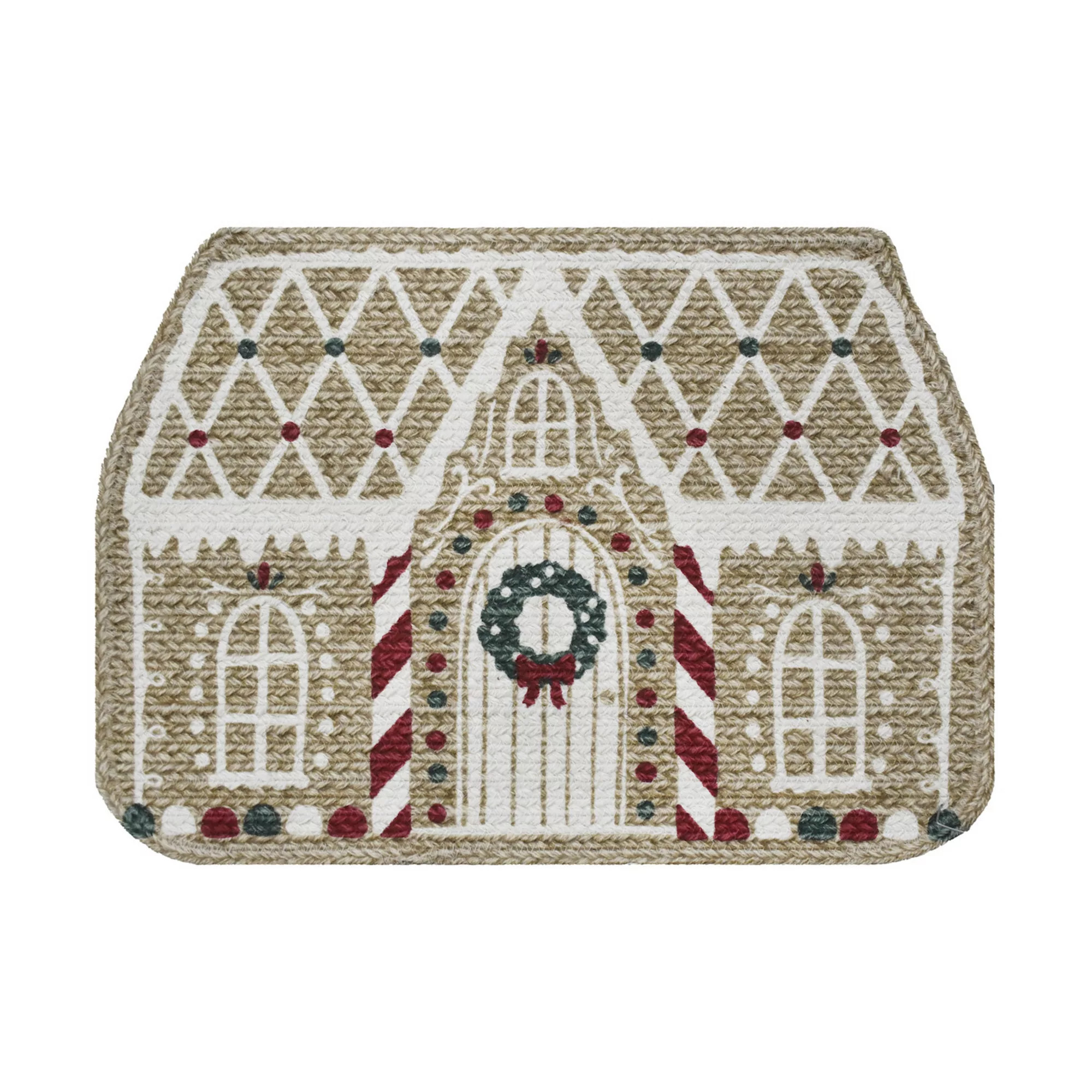 St. Nicholas Square® Gingerbread Printed Jute Placemat | Kohl's