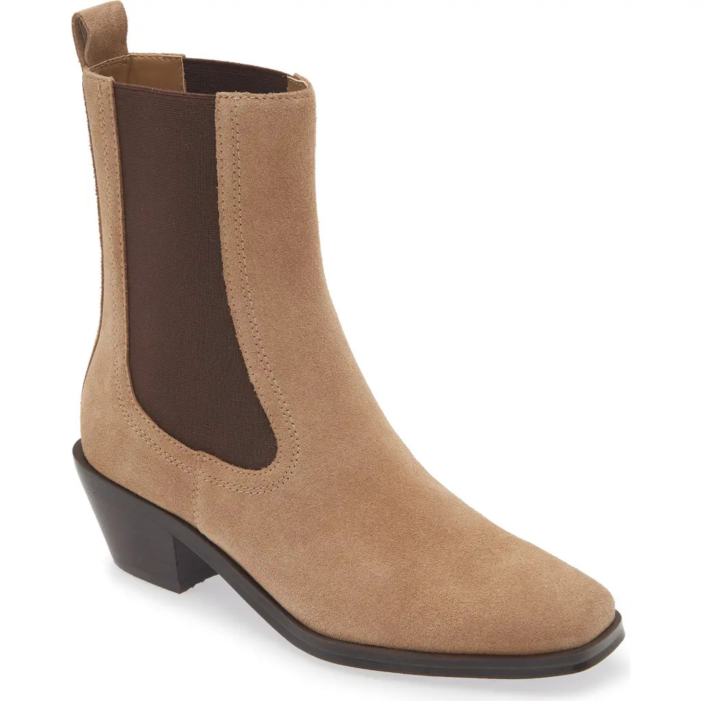 Nordstrom Clemens Chelsea Boot in Tan Cinnamon at Nordstrom, Size 8.5 | Nordstrom