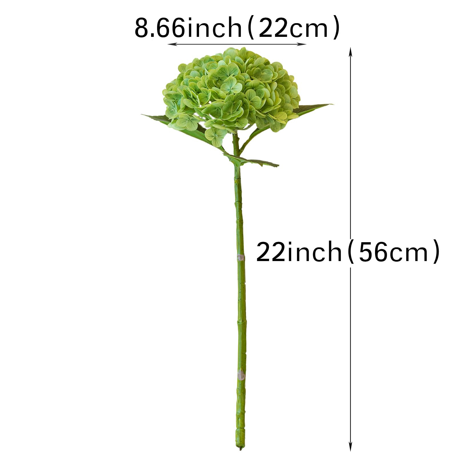 3PCS 22 inch Realistic Artificial Hydrangea Large Real Touch Flowers Artificial Flowers Dry Flowe... | Amazon (US)