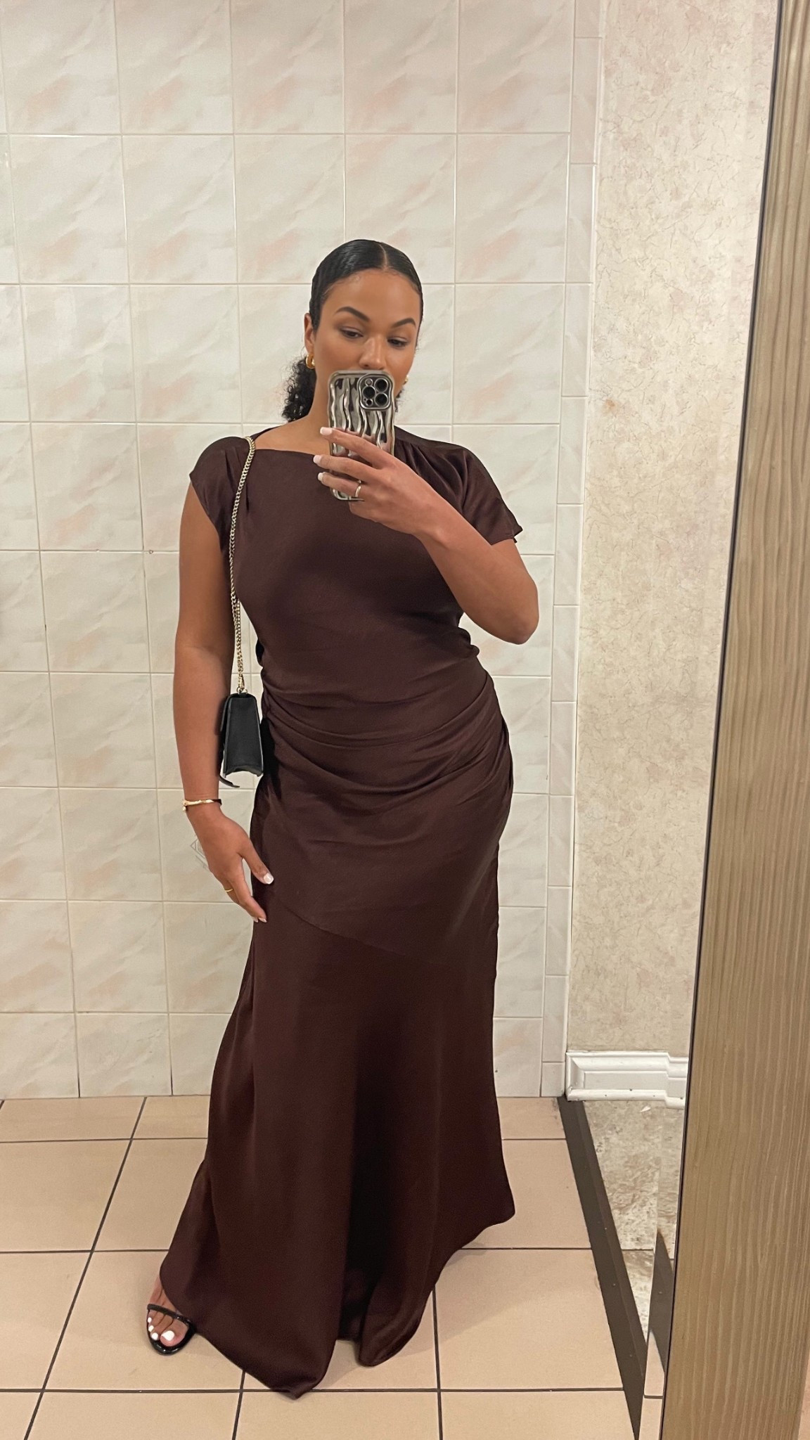 fall evening dress🤎 

#LTKTall #LTKParties #LTKStyleTip