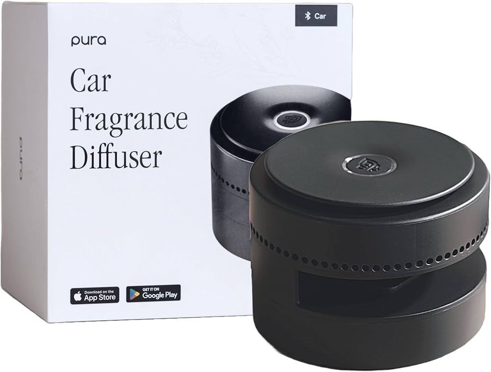 Pura Car Diffuser - Smart Car Aroma Diffuser with USB-C Cable for Luxury Fragrances - Auto Start ... | Amazon (US)
