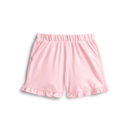 Wonder Nation Toddler Girls Ruffle Shorts, Sizes 18M-5T | Walmart (US)