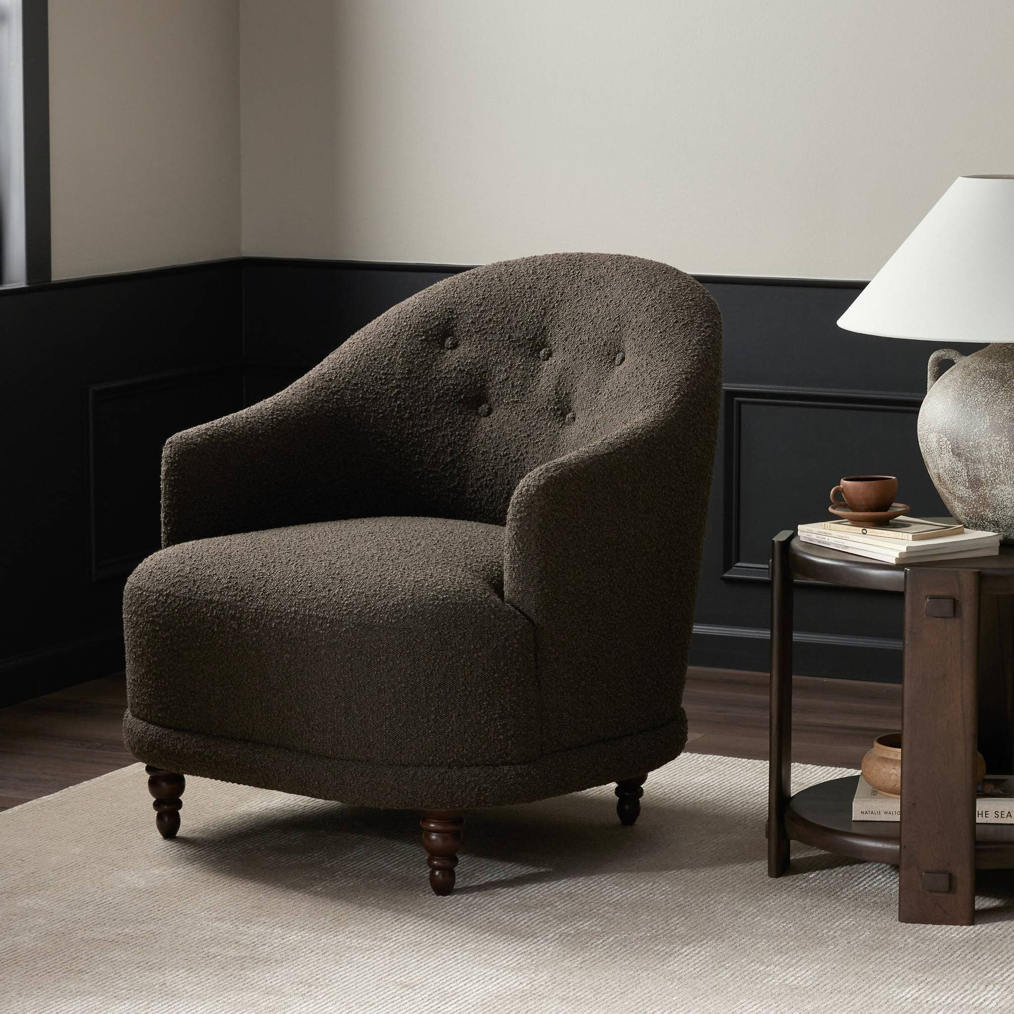 Four Hands Marnie Chair in Knoll Mink | The Addison West