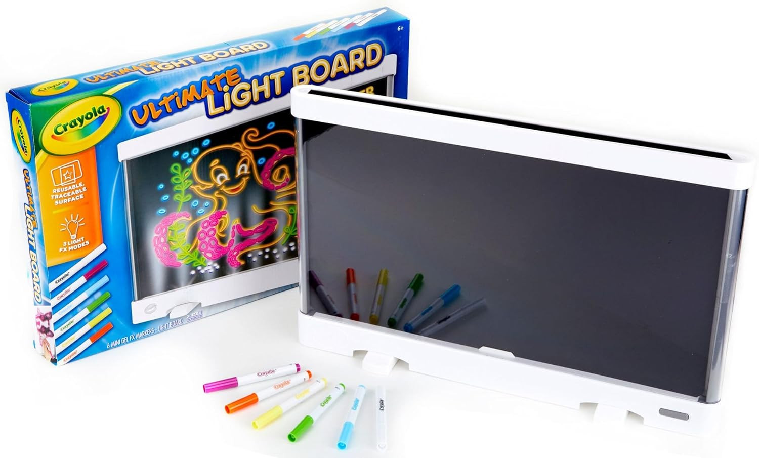 Crayola Ultimate Light Board - White, Kids Tracing & Drawing Board, Holiday & Birthday Gift for B... | Amazon (US)