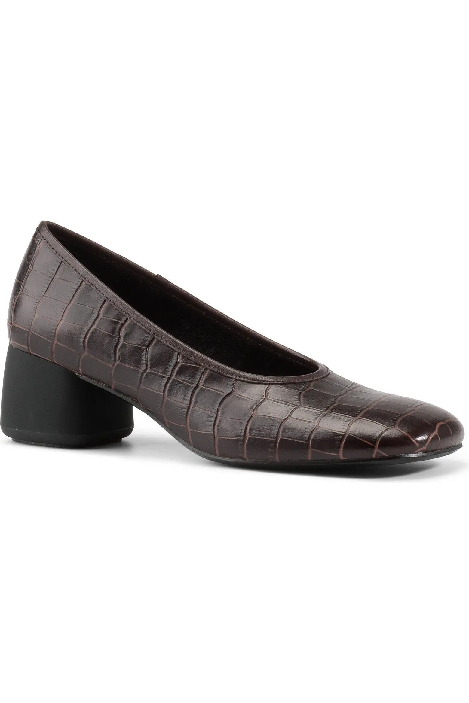 Livia Croc Embossed Pump (Women) | Nordstrom | Nordstrom
