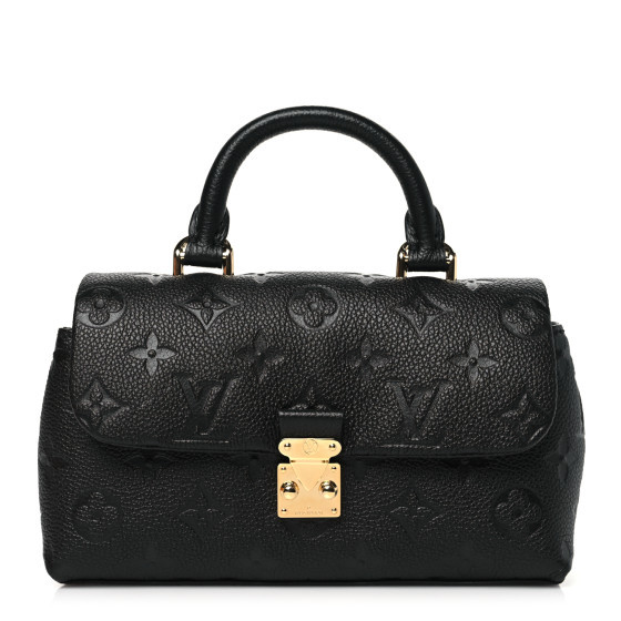 Empreinte Monogram Nano Madeleine Black | FASHIONPHILE (US)