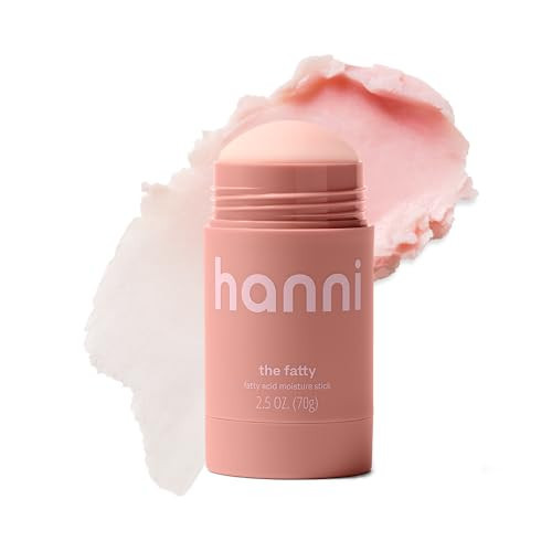 HANNI Fatty Body Moisturizer Stick with Fatty Acids, Travel Size Friendly Solid Lotion for Plumping and Hydration, Fragrance-Free and Safe for Sensitive Skin, 2.5 oz | Amazon (US)