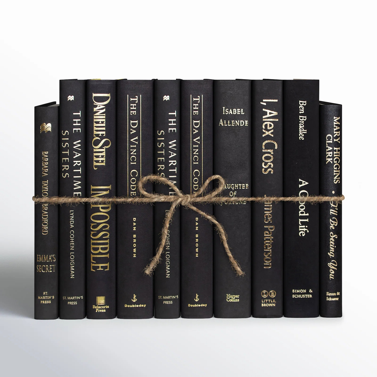Joss & Main Modern Onyx & Gold Serefina Book Set & Reviews | Wayfair | Wayfair North America